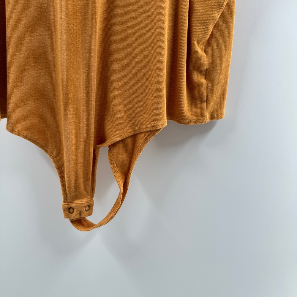 Universal Thread Ribbed Mustard Bodysuit Size 2X - Picture 3 of 6